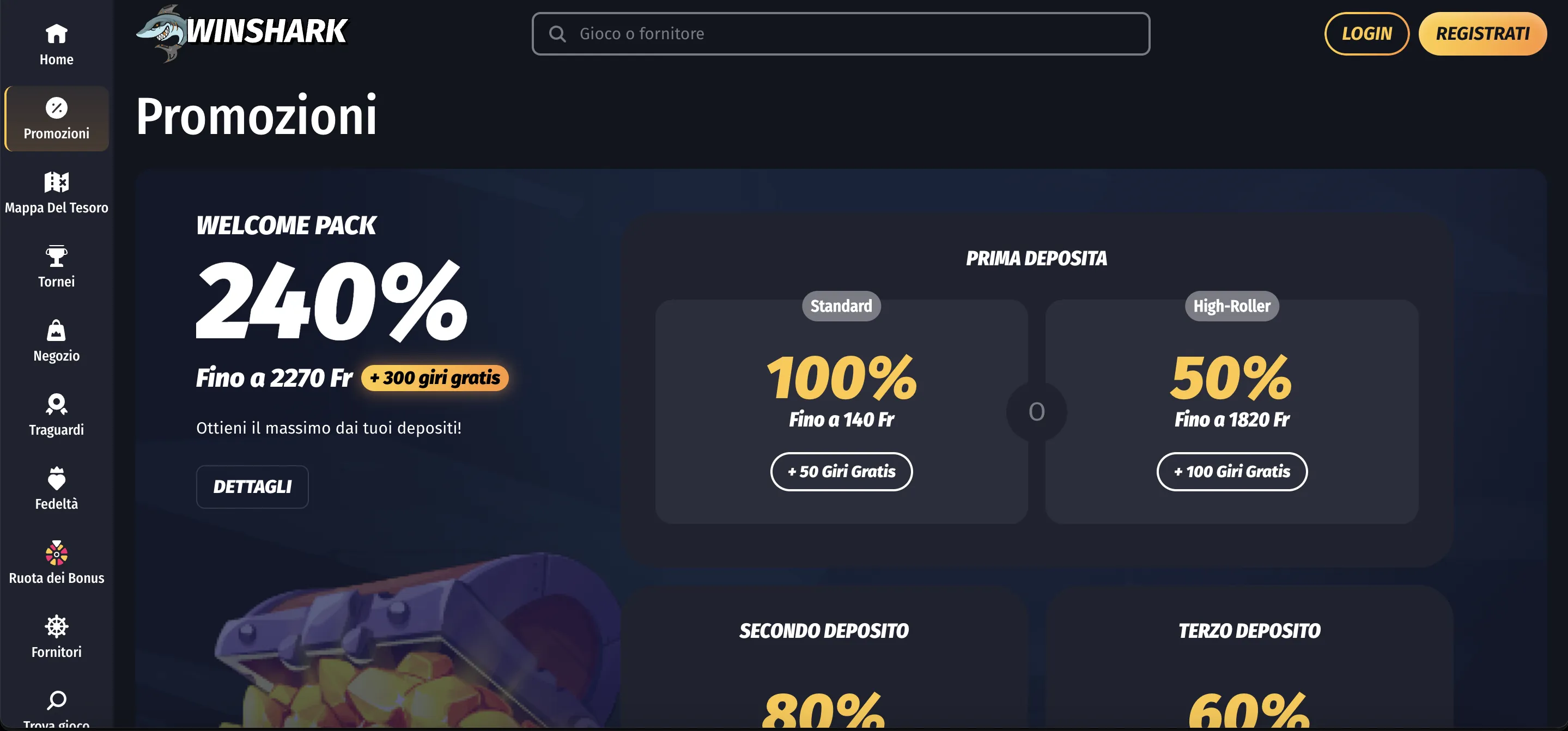 Winshark Casino
