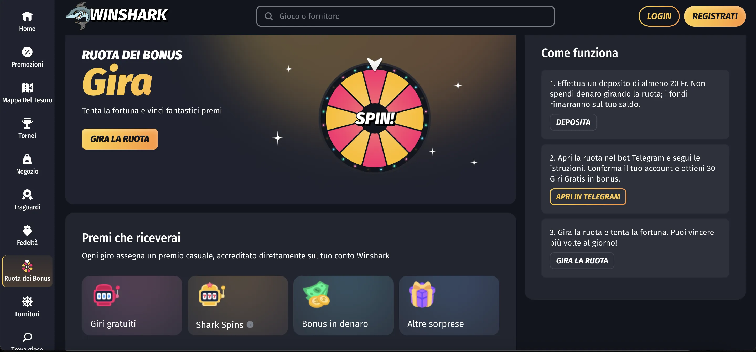 Winshark Casino