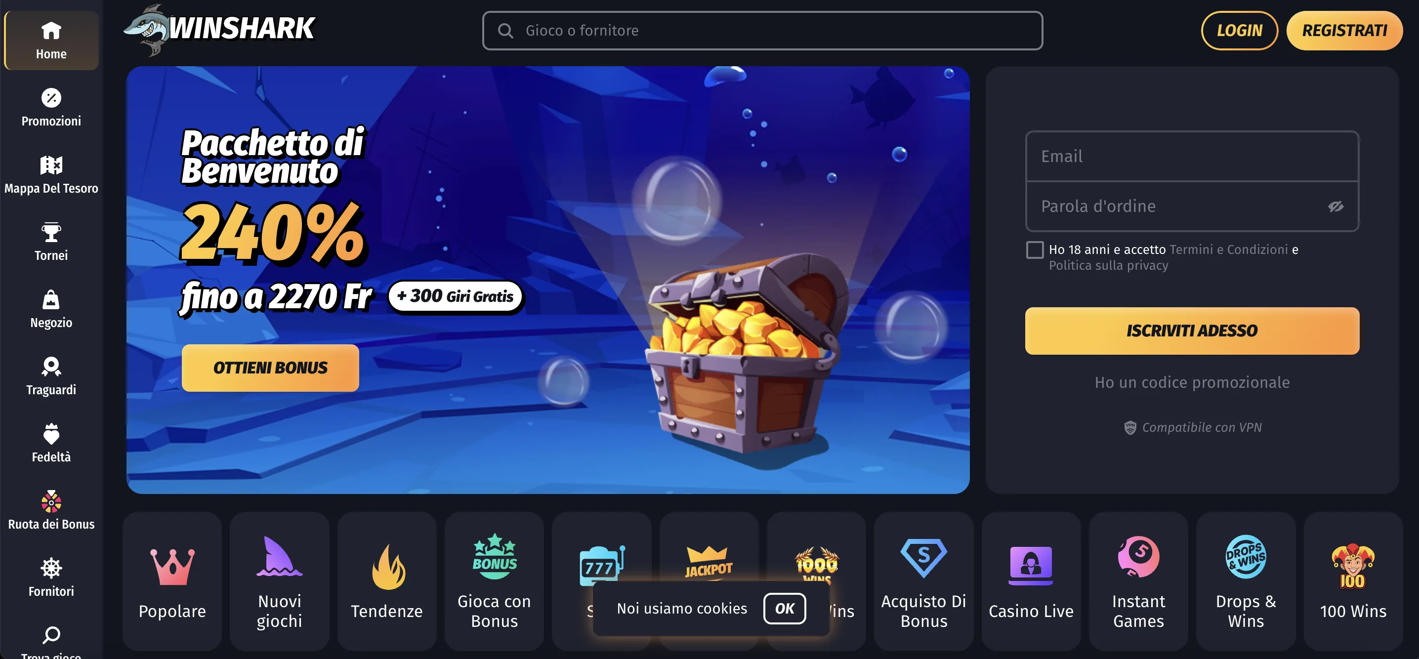 Winshark Casino